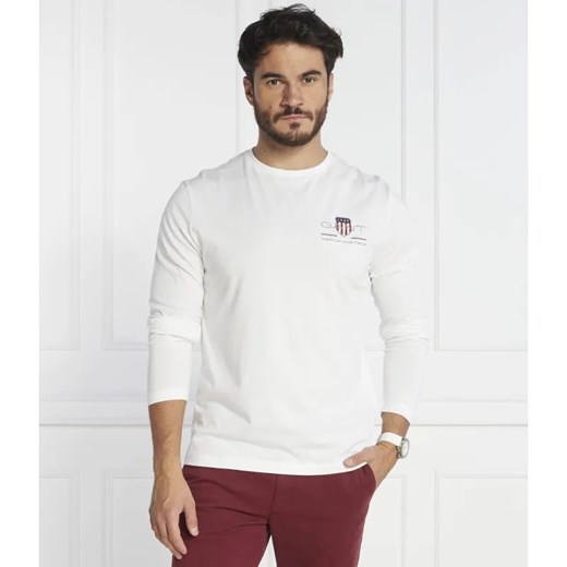 Gant Longsleeve MEDIUM ARCHIVE SHIELD | Regular Fit ze sklepu Gomez Fashion Store w kategorii T-shirty męskie - zdjęcie 184354358
