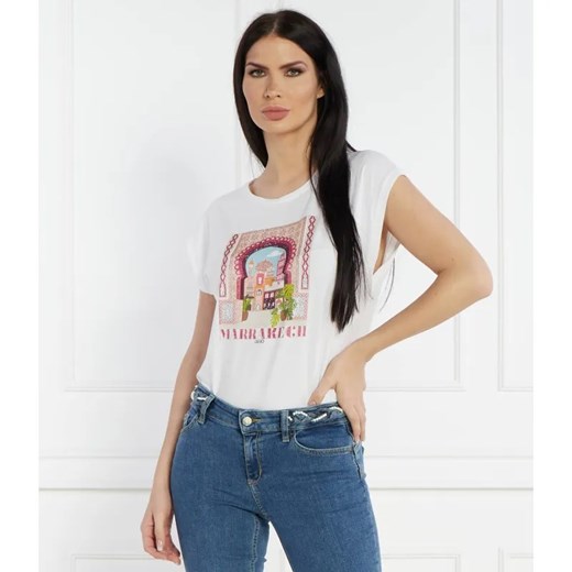 Liu Jo T-shirt | Regular Fit ze sklepu Gomez Fashion Store w kategorii Bluzki damskie - zdjęcie 184354379