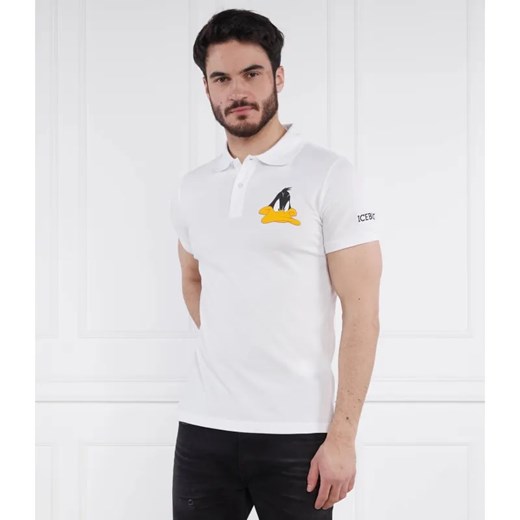 Iceberg Polo ICEBERG X LOONEY TUNES | Regular Fit Iceberg M Gomez Fashion Store wyprzedaż