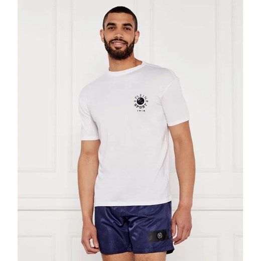 Plein Sport T-shirt | Regular Fit ze sklepu Gomez Fashion Store w kategorii T-shirty męskie - zdjęcie 184354415
