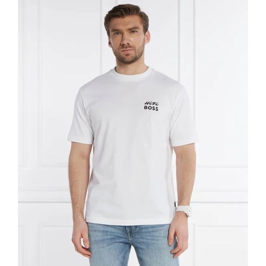 BOSS ORANGE T-shirt Records | Relaxed fit ze sklepu Gomez Fashion Store w kategorii T-shirty męskie - zdjęcie 184354416