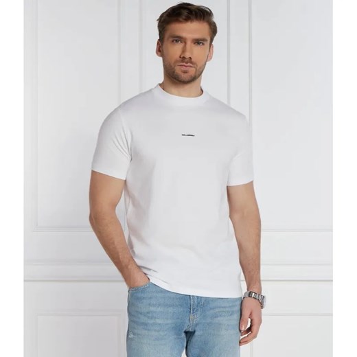 Karl Lagerfeld T-shirt | Slim Fit ze sklepu Gomez Fashion Store w kategorii T-shirty męskie - zdjęcie 184354436