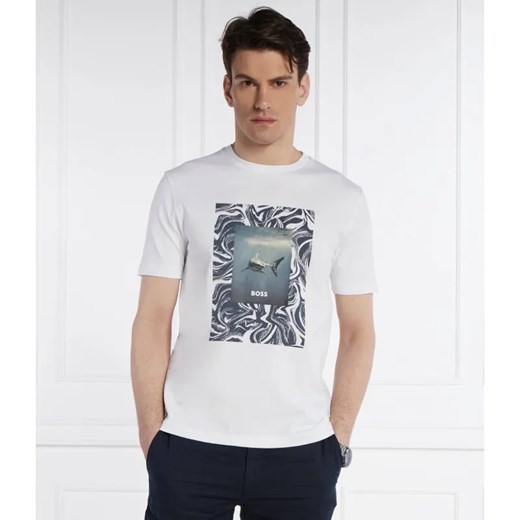 BOSS ORANGE T-shirt Te_Tucan | Regular Fit ze sklepu Gomez Fashion Store w kategorii T-shirty męskie - zdjęcie 184354445