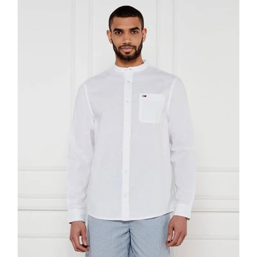 Tommy Jeans Koszula | Regular Fit | z dodatkiem lnu ze sklepu Gomez Fashion Store w kategorii Koszule męskie - zdjęcie 184354448
