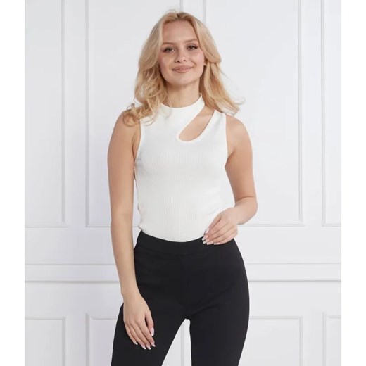 HUGO Top Draca | Slim Fit ze sklepu Gomez Fashion Store w kategorii Bluzki damskie - zdjęcie 184354449