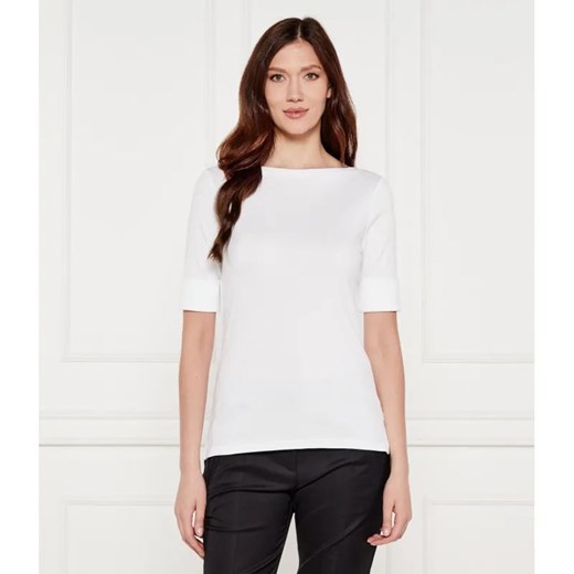 LAUREN RALPH LAUREN Bluzka JUDY | Slim Fit ze sklepu Gomez Fashion Store w kategorii Bluzki damskie - zdjęcie 184354458