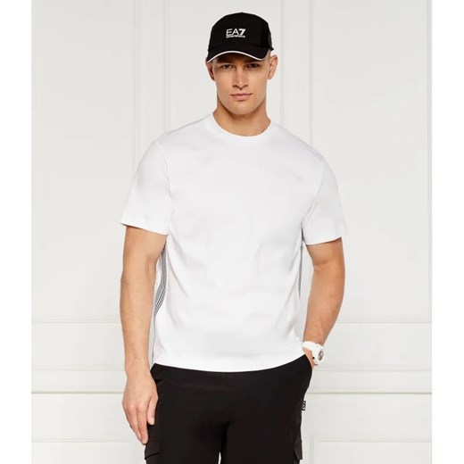 EA7 T-shirt | Regular Fit ze sklepu Gomez Fashion Store w kategorii T-shirty męskie - zdjęcie 184354479