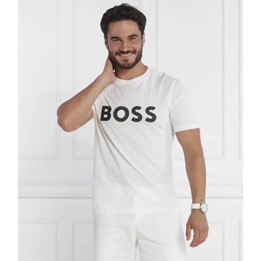 BOSS GREEN T-shirt Tee 1 | Regular Fit ze sklepu Gomez Fashion Store w kategorii T-shirty męskie - zdjęcie 184354517