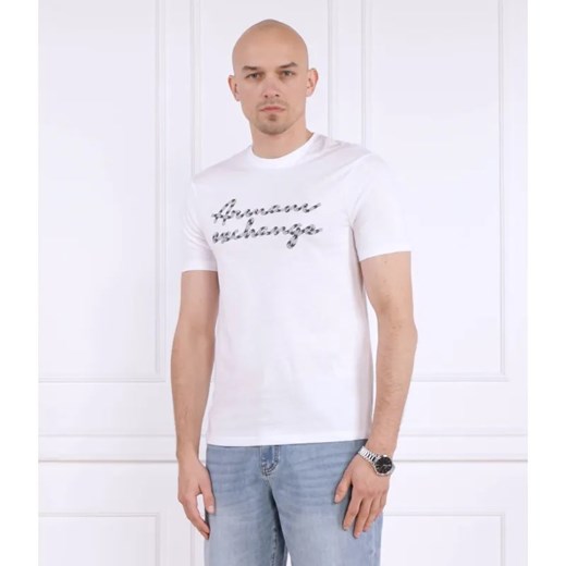 Armani Exchange T-shirt | Regular Fit ze sklepu Gomez Fashion Store w kategorii T-shirty męskie - zdjęcie 184354519