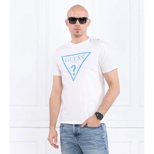 GUESS T-shirt | Regular Fit ze sklepu Gomez Fashion Store w kategorii T-shirty męskie - zdjęcie 184354527