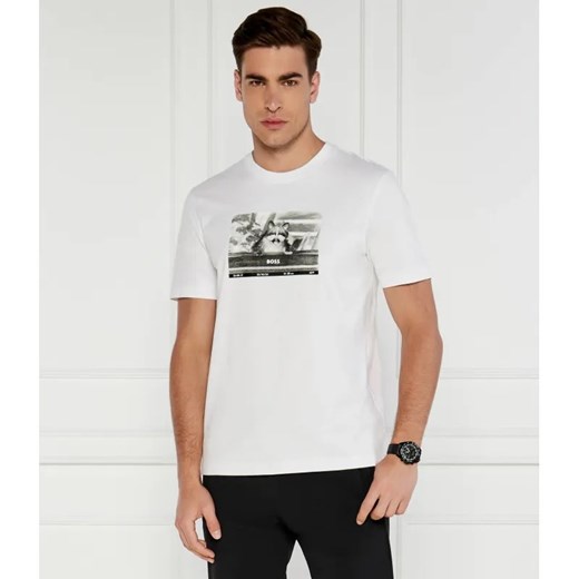 BOSS ORANGE T-shirt | Regular Fit ze sklepu Gomez Fashion Store w kategorii T-shirty męskie - zdjęcie 184354529