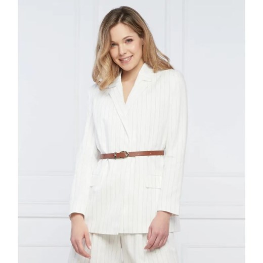 Liu Jo Marynarka | Regular Fit | z dodatkiem lnu ze sklepu Gomez Fashion Store w kategorii Marynarki damskie - zdjęcie 184354537