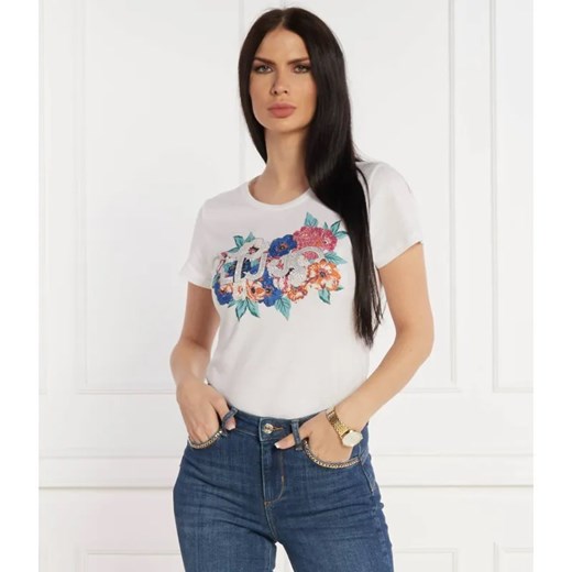 Liu Jo T-shirt | Regular Fit ze sklepu Gomez Fashion Store w kategorii Bluzki damskie - zdjęcie 184354546