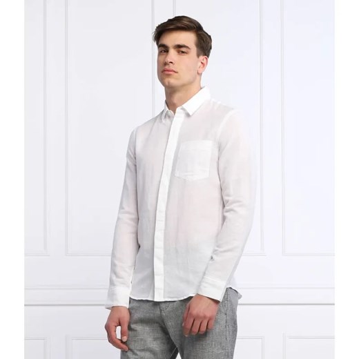 Calvin Klein Lniana koszula | Regular Fit ze sklepu Gomez Fashion Store w kategorii Koszule męskie - zdjęcie 184354548