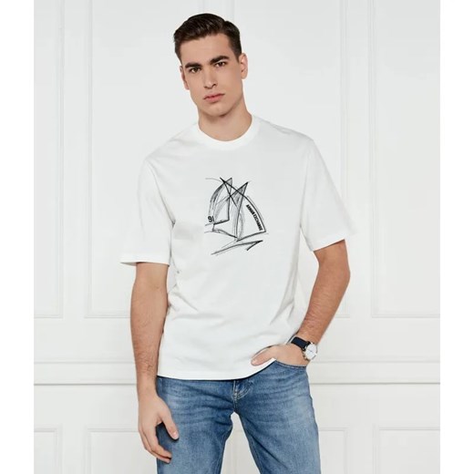 Armani Exchange T-shirt | Regular Fit ze sklepu Gomez Fashion Store w kategorii T-shirty męskie - zdjęcie 184354549