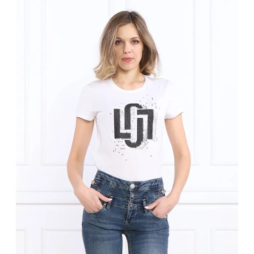 Liu Jo T-shirt | Regular Fit Liu Jo 34 wyprzedaż Gomez Fashion Store