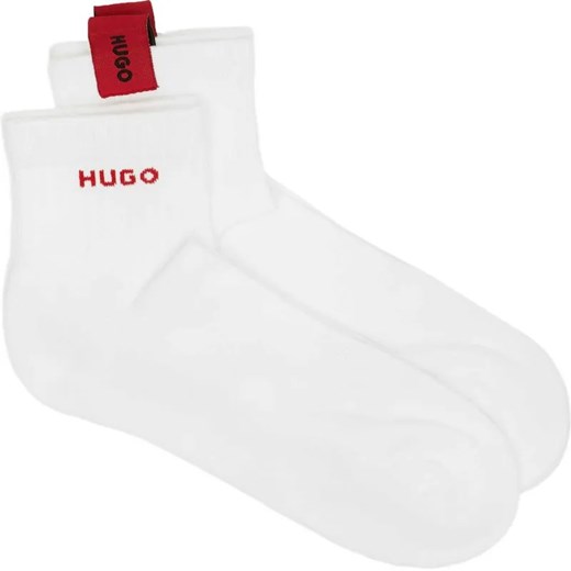 Hugo Bodywear Skarpety 2-pack SH WOVEN LABEL CC ze sklepu Gomez Fashion Store w kategorii Skarpetki męskie - zdjęcie 184354665