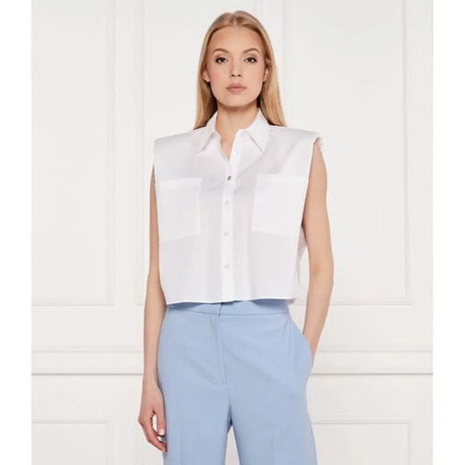 HUGO Koszula Everette | Loose fit ze sklepu Gomez Fashion Store w kategorii Koszule damskie - zdjęcie 184354716