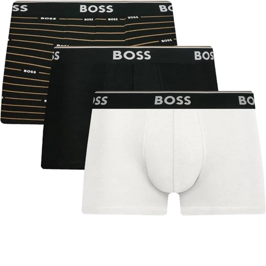 BOSS BLACK Bokserki 3-pack Trunk 3P Power Desig ze sklepu Gomez Fashion Store w kategorii Majtki męskie - zdjęcie 184354719