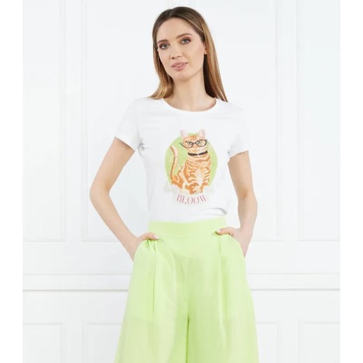 Liu Jo T-shirt | Regular Fit ze sklepu Gomez Fashion Store w kategorii Bluzki damskie - zdjęcie 184354766