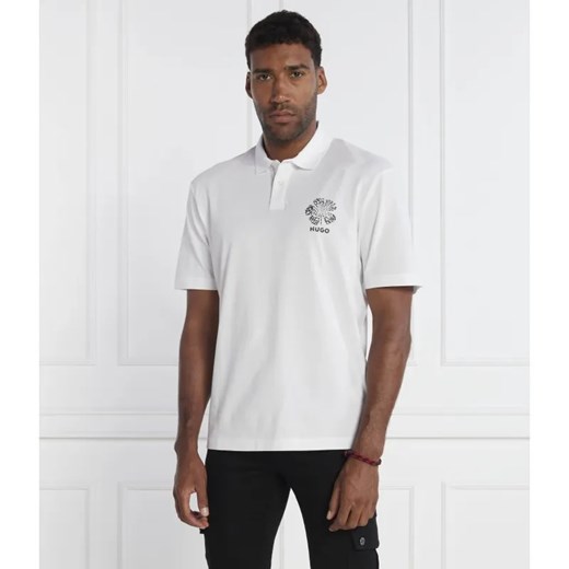 HUGO Polo Dlumo | Regular Fit ze sklepu Gomez Fashion Store w kategorii T-shirty męskie - zdjęcie 184354786