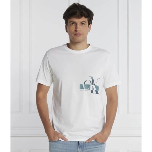 Calvin Klein Jeans T-shirt | Regular Fit ze sklepu Gomez Fashion Store w kategorii T-shirty męskie - zdjęcie 184354798