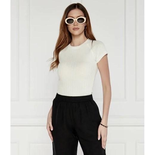 Samsøe Samsøe T-shirt | Regular Fit ze sklepu Gomez Fashion Store w kategorii Bluzki damskie - zdjęcie 184354828