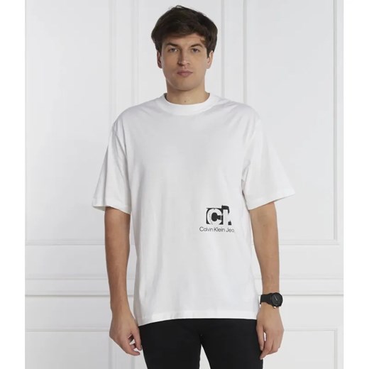 Calvin Klein Jeans T-shirt | Loose fit ze sklepu Gomez Fashion Store w kategorii T-shirty męskie - zdjęcie 184354859