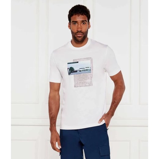 BOSS ORANGE T-shirt Te_ontheway | Regular Fit ze sklepu Gomez Fashion Store w kategorii T-shirty męskie - zdjęcie 184354867
