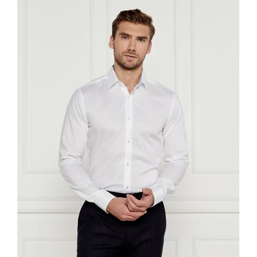 BOSS BLACK Koszula H-HANK-kent-C3-214 | Slim Fit ze sklepu Gomez Fashion Store w kategorii Koszule męskie - zdjęcie 184354879