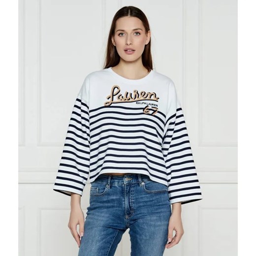 LAUREN RALPH LAUREN Bluza JAMARIE | Relaxed fit ze sklepu Gomez Fashion Store w kategorii Bluzy damskie - zdjęcie 184354887