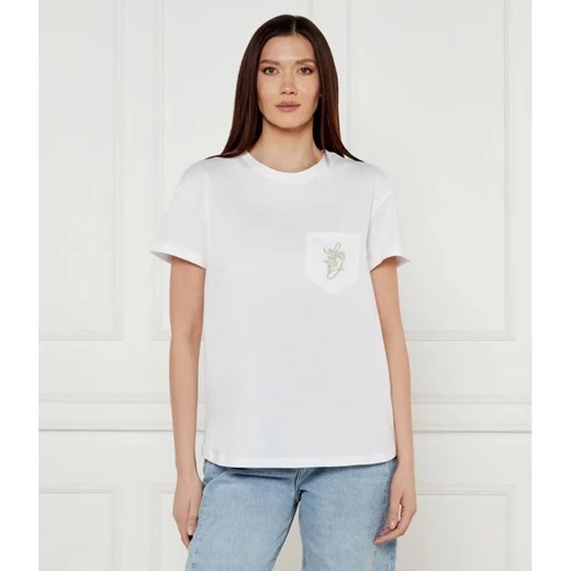 Liu Jo T-shirt | Regular Fit ze sklepu Gomez Fashion Store w kategorii Bluzki damskie - zdjęcie 184354939