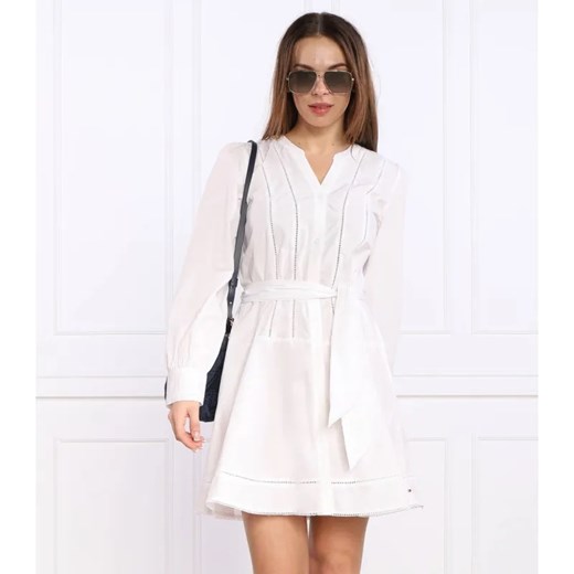 Tommy Hilfiger Sukienka ORG CO ze sklepu Gomez Fashion Store w kategorii Sukienki - zdjęcie 184354987