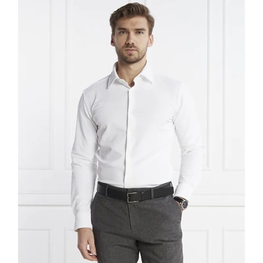 BOSS BLACK Koszula P-HANK-kent-C1-222 | Slim Fit ze sklepu Gomez Fashion Store w kategorii Koszule męskie - zdjęcie 184355008