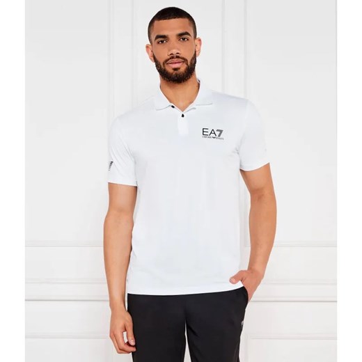 EA7 Polo | Regular Fit ze sklepu Gomez Fashion Store w kategorii T-shirty męskie - zdjęcie 184355029