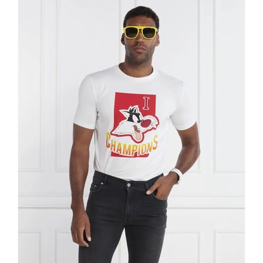 Iceberg T-shirt | Regular Fit ze sklepu Gomez Fashion Store w kategorii T-shirty męskie - zdjęcie 184355036
