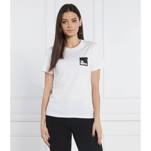 The Kooples T-shirt | Regular Fit ze sklepu Gomez Fashion Store w kategorii Bluzki damskie - zdjęcie 184355059