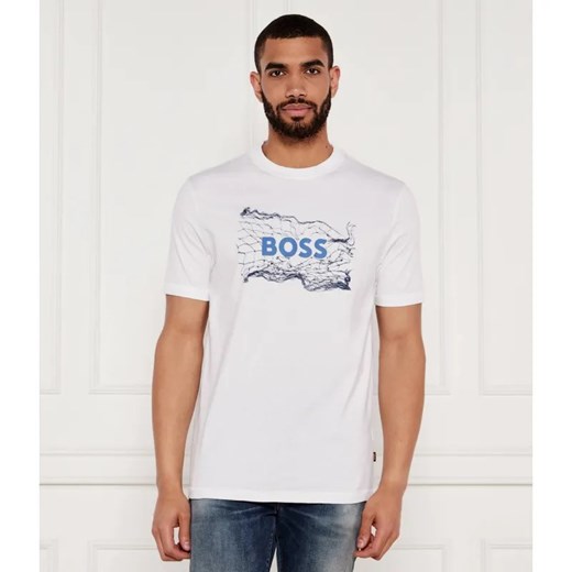 BOSS ORANGE T-shirt Te_logospace | Regular Fit ze sklepu Gomez Fashion Store w kategorii T-shirty męskie - zdjęcie 184355065