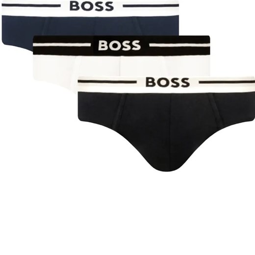 BOSS BLACK Slipy 3-pack HipBr 3P Bold ze sklepu Gomez Fashion Store w kategorii Majtki męskie - zdjęcie 184355087