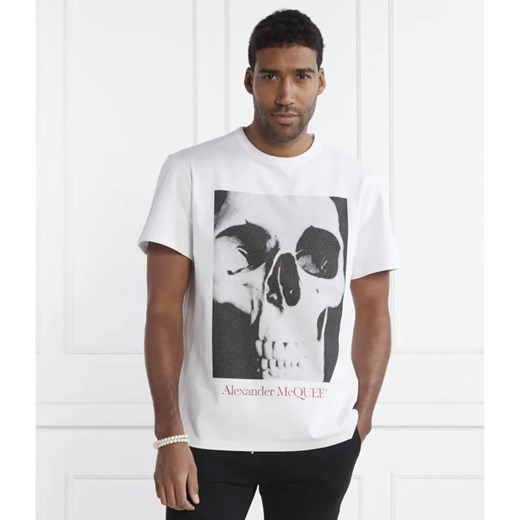 Alexander McQueen T-shirt | Regular Fit ze sklepu Gomez Fashion Store w kategorii T-shirty męskie - zdjęcie 184355097