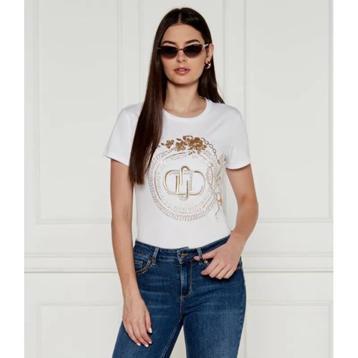Liu Jo T-shirt | Regular Fit ze sklepu Gomez Fashion Store w kategorii Bluzki damskie - zdjęcie 184355107