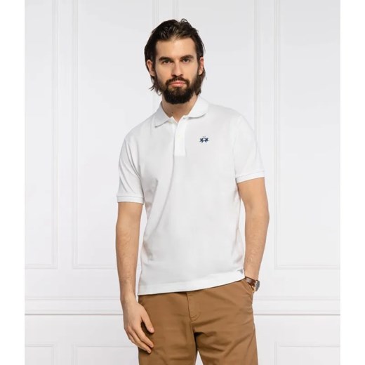 La Martina Polo | Regular Fit | pique ze sklepu Gomez Fashion Store w kategorii T-shirty męskie - zdjęcie 184355108