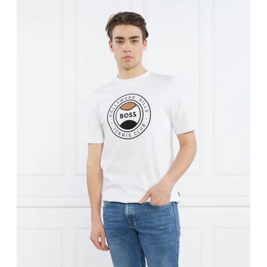 BOSS BLACK T-shirt Tiburt 348 | Regular Fit ze sklepu Gomez Fashion Store w kategorii T-shirty męskie - zdjęcie 184355128