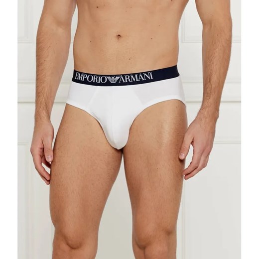 Emporio Armani Slipy 2-pack ze sklepu Gomez Fashion Store w kategorii Majtki męskie - zdjęcie 184355169