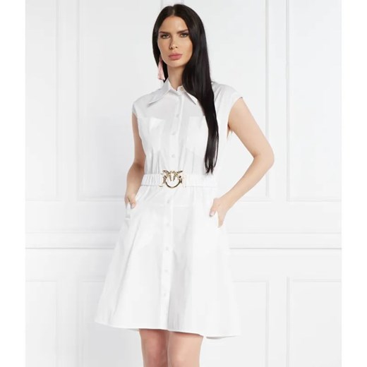 Pinko Sukienka z paskiem ANACETA ze sklepu Gomez Fashion Store w kategorii Sukienki - zdjęcie 184355177