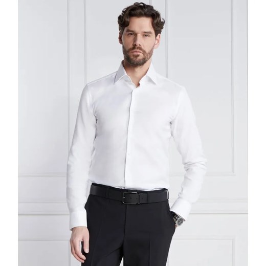 BOSS BLACK Koszula Boss x Porsche H-HANK-kent-C1_PS | Slim Fit ze sklepu Gomez Fashion Store w kategorii Koszule męskie - zdjęcie 184355195