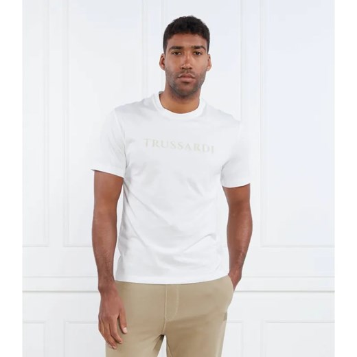 Trussardi T-shirt | Regular Fit ze sklepu Gomez Fashion Store w kategorii T-shirty męskie - zdjęcie 184355208