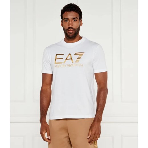 EA7 T-shirt | Regular Fit ze sklepu Gomez Fashion Store w kategorii T-shirty męskie - zdjęcie 184355255