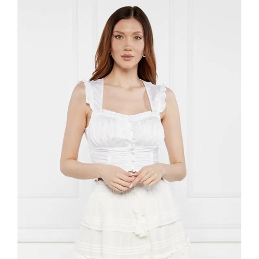 GUESS Bluzka | Cropped Fit ze sklepu Gomez Fashion Store w kategorii Bluzki damskie - zdjęcie 184355336