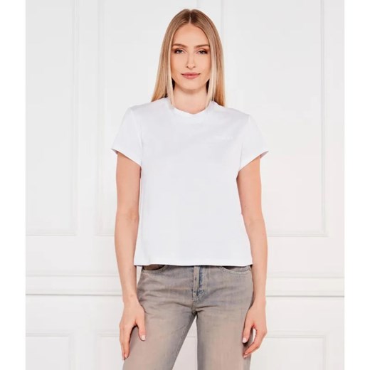 Patrizia Pepe T-shirt | Regular Fit ze sklepu Gomez Fashion Store w kategorii Bluzki damskie - zdjęcie 184355385